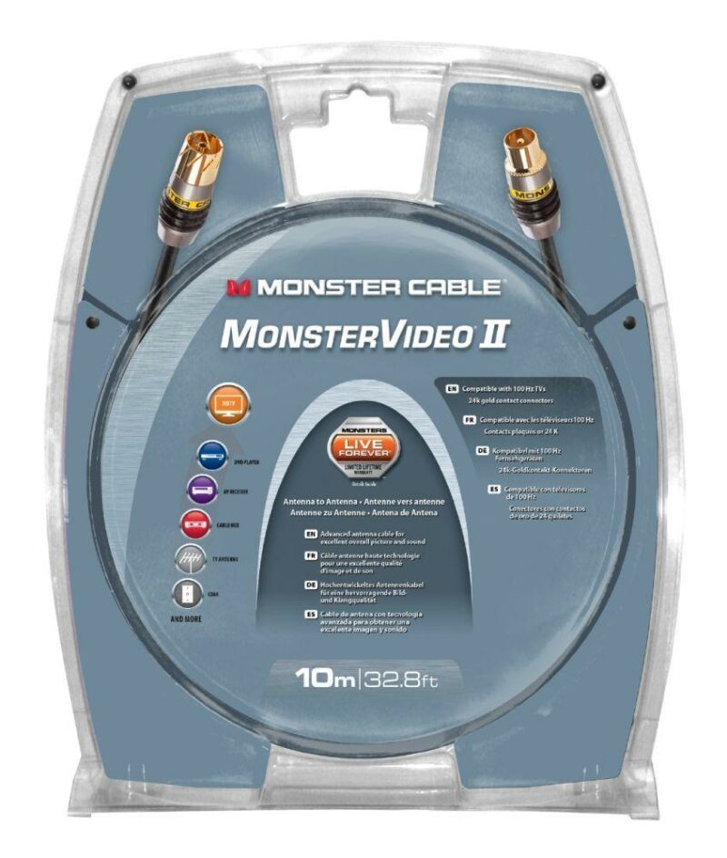 MONSTER ANT CABLE MV2A DUAL 10M