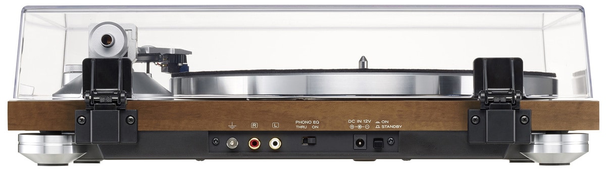 Tn 400 BT x rear Teac TN-400BT-X Giradischi bluetooth