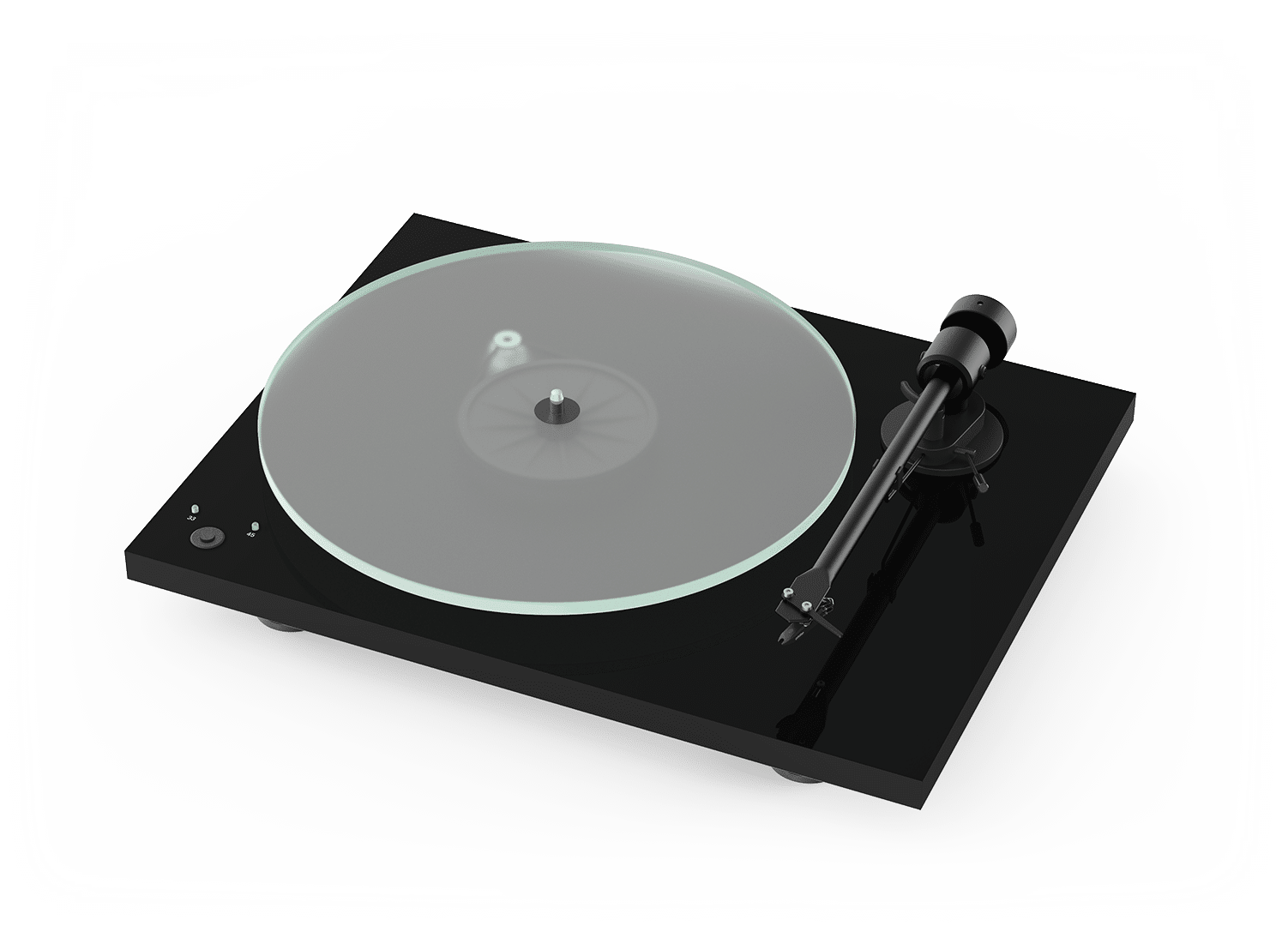 T1PhonoSB-blk2 Pro-Ject T1 Giradischi manuale con braccio e testina Ortofon OM 5e black