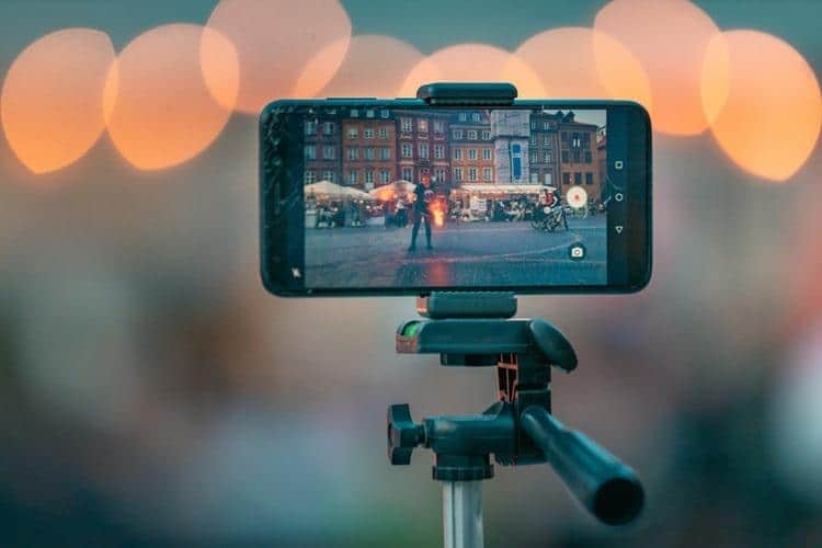 ripresa con smartphone, mobile content creation