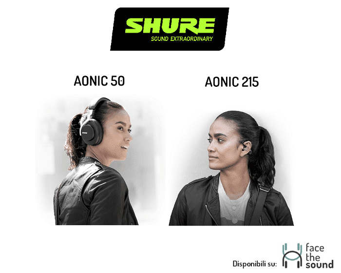 Copertina articolo Aonic 50 e Aonic 215: la nuova linea consumer di cuffie true Wireless firmata Shure
