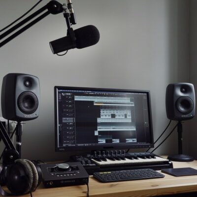 immagine copertina monitor da studio