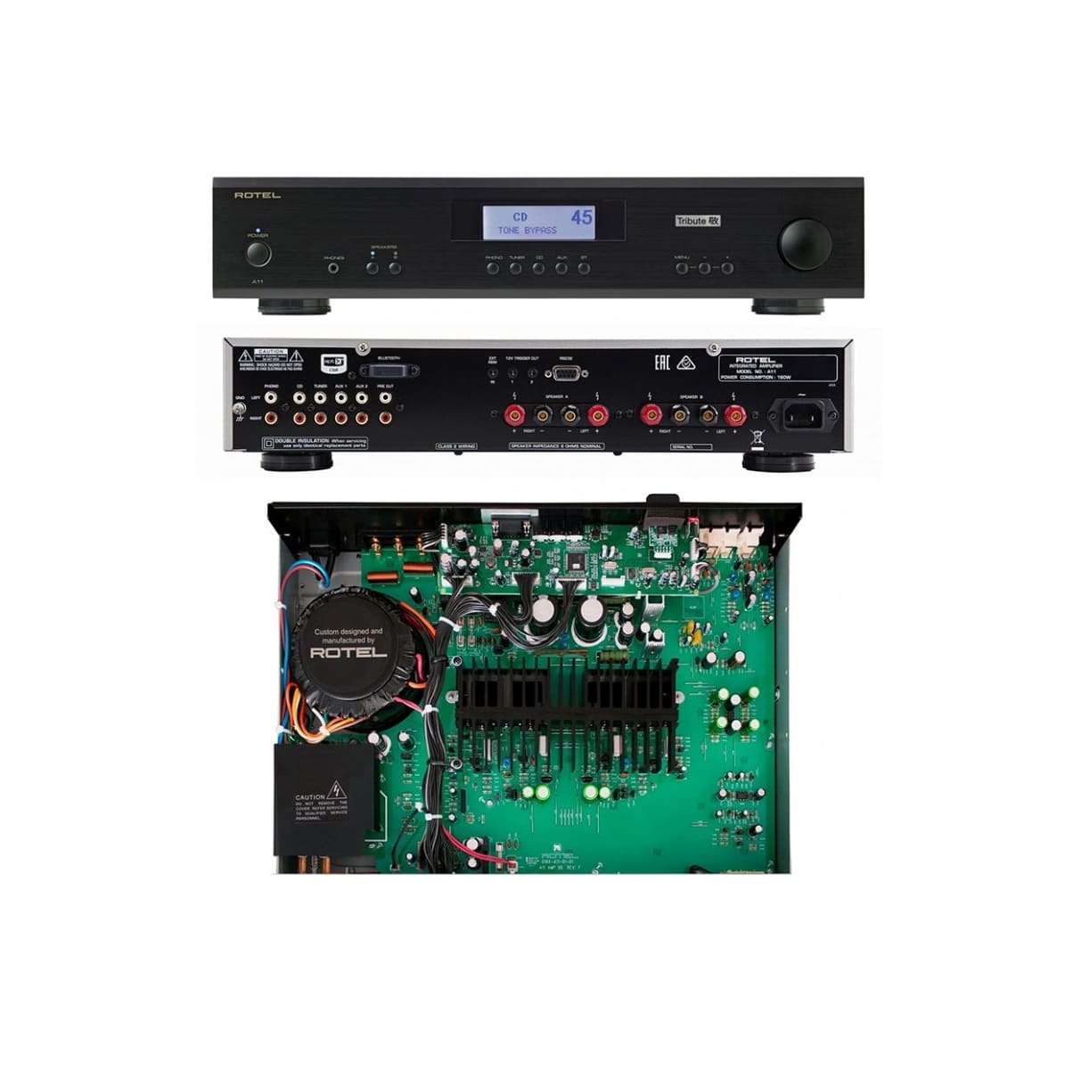 rotel-A11-tribute-ken-ishiwata-nero-amplificatore-integrato Rotel A11 Tribute nero