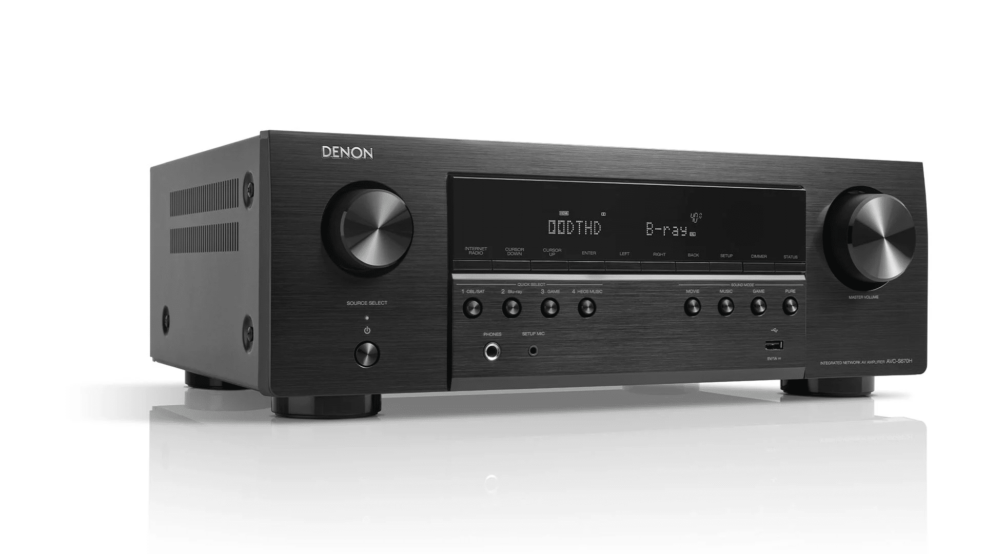 Denon AVC-S670H Sintoamplificatore 5.2 Canali