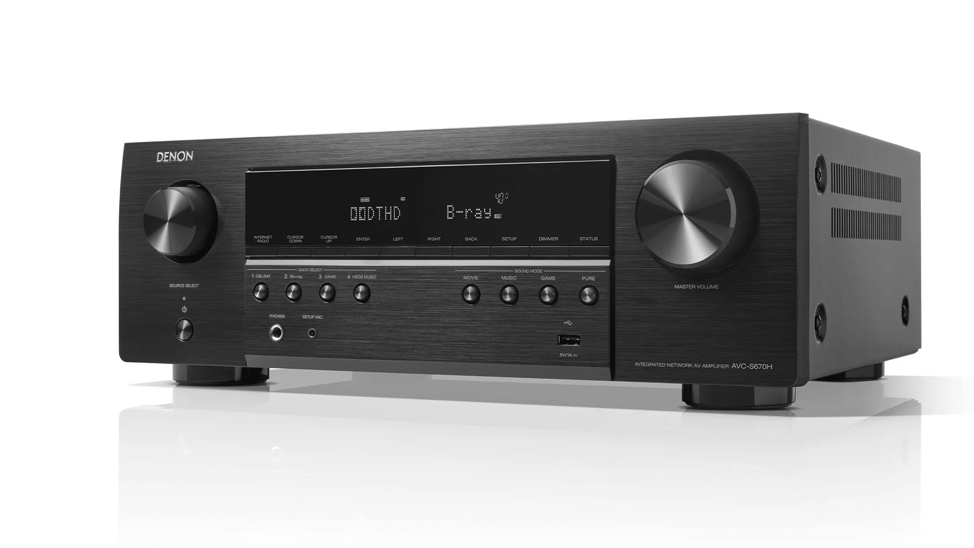 Denon AVC-S670H Sintoamplificatore 5.2 Canali