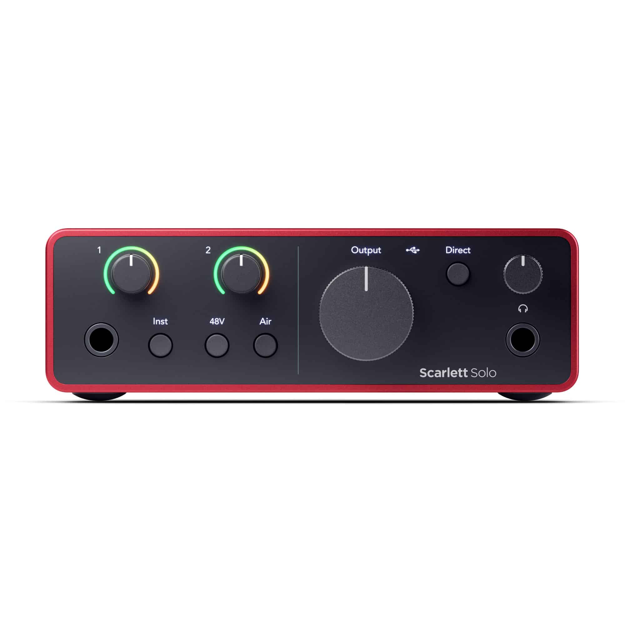 Scarlett-Solo-Front Focusrite Scarlett SOLO 4th GEN