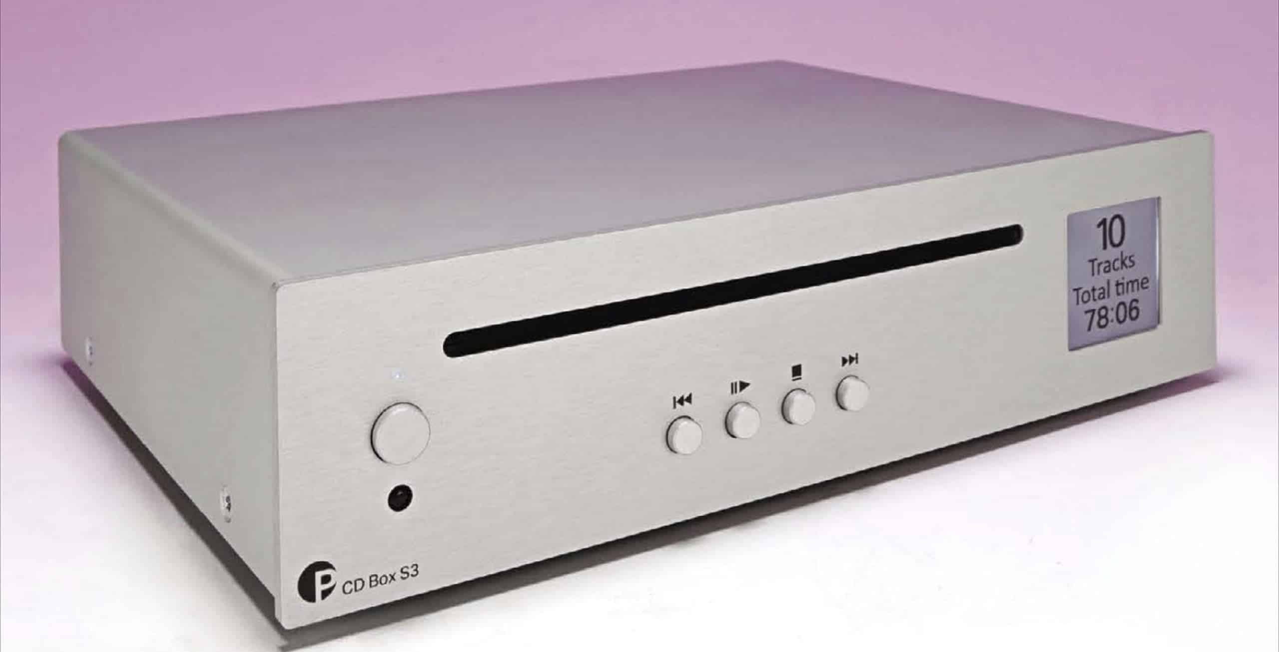 Pro-Ject Cd Box S3 Lettore CD angled