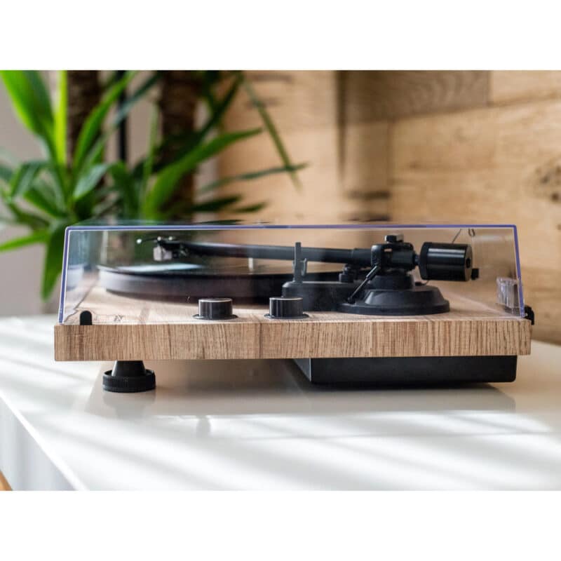 Como Audio Turntable Giradischi Walnut