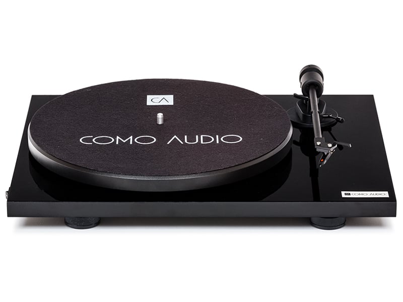 Como Audio Turntable Giradischi nero