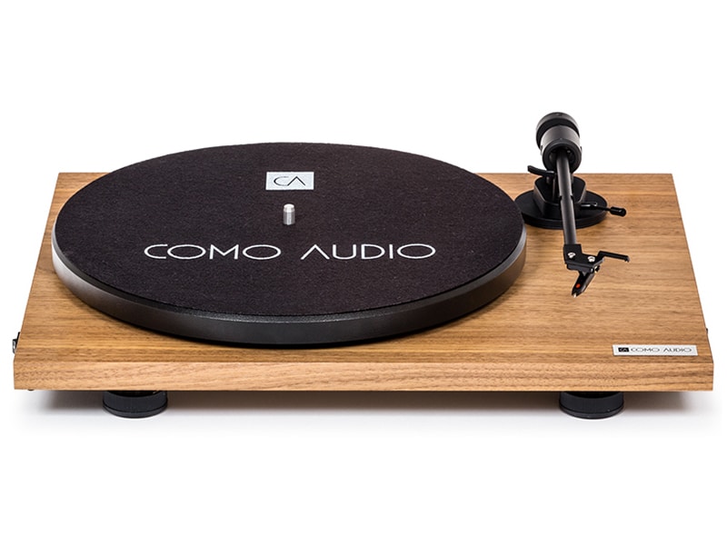 Como Audio Turntable Giradischi Walnut