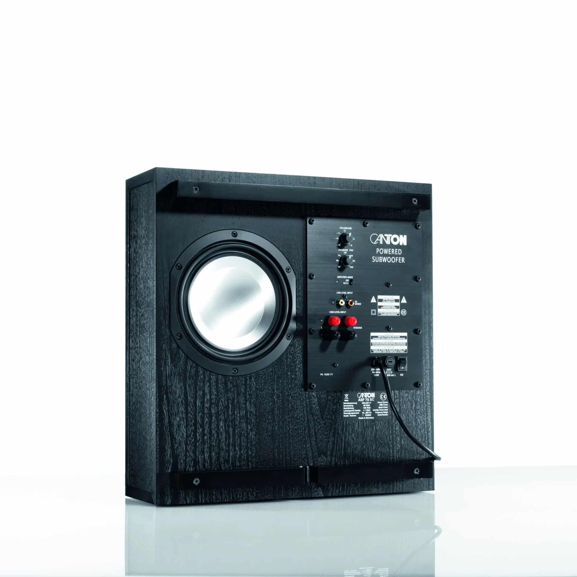 Canton Asf 75 Sc Subwoofer Da Parete