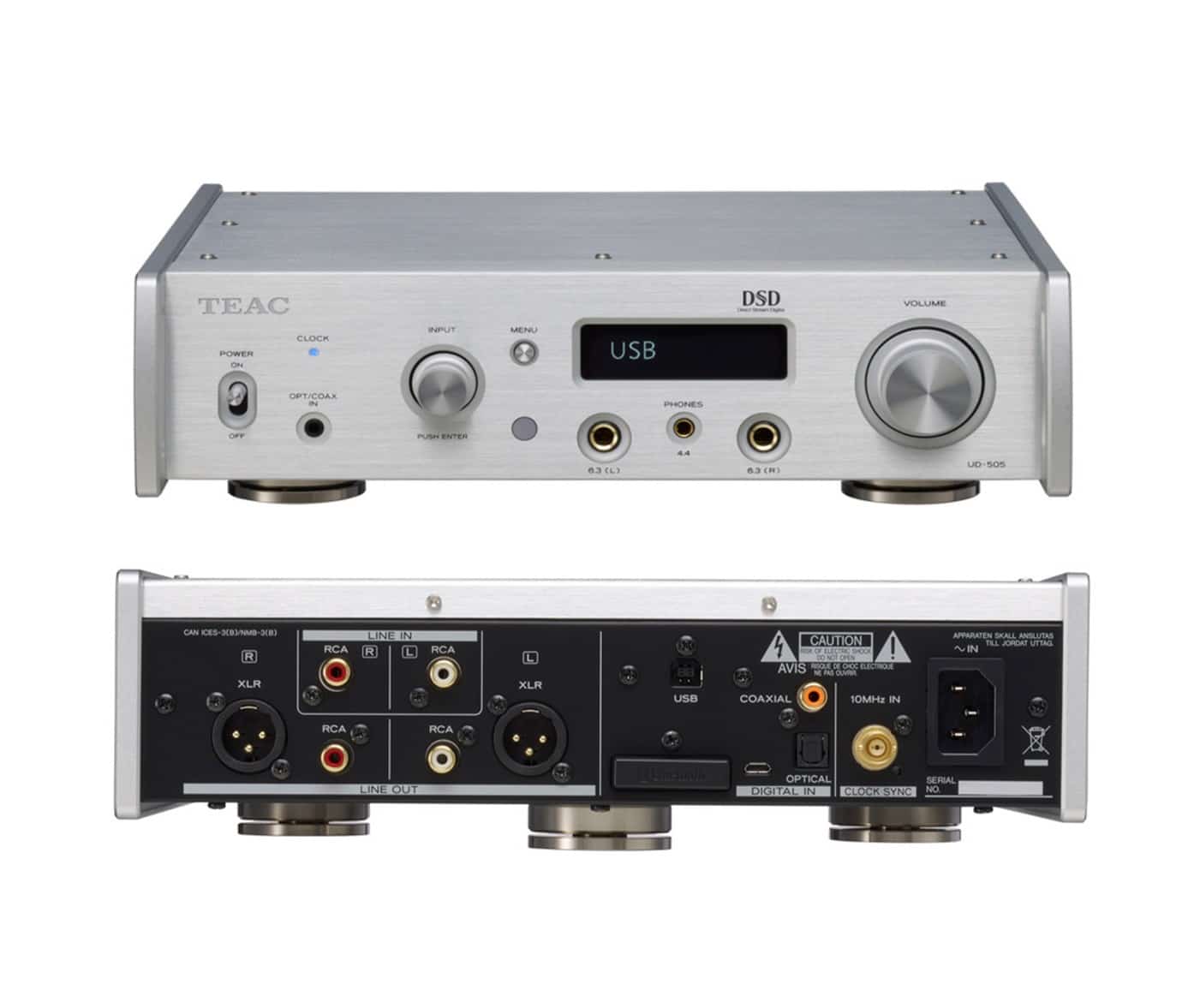 TEAC UD-505-X DAC USB e Preamplificatore