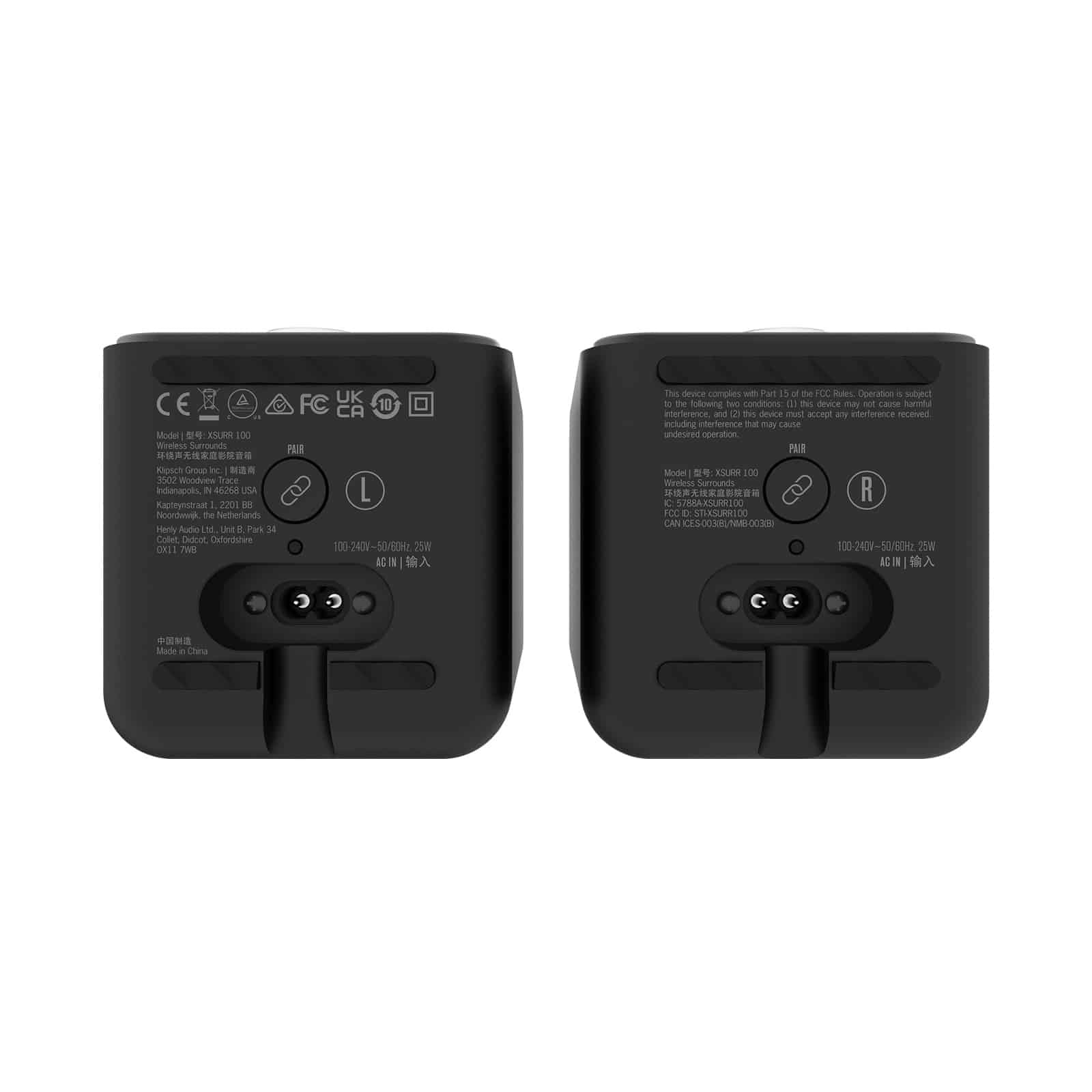 Klipsch-Flexus-SURR_100-Bottom Klipsch Flexus SURR 100 Satelliti Surround