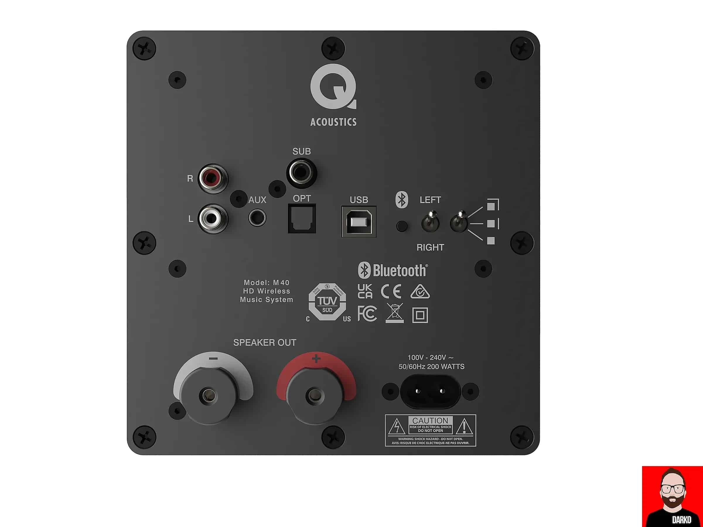 Q Acoustics M40 Casse Attive
