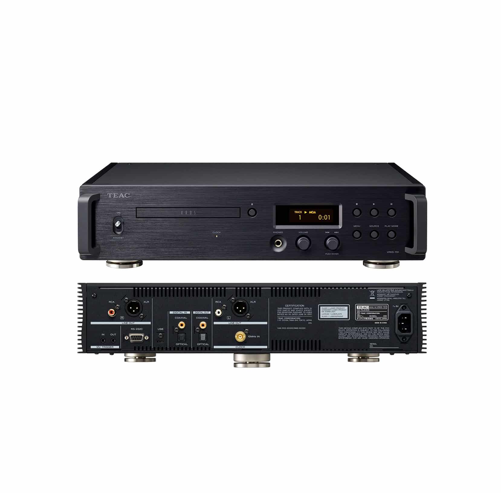 TEAC VRDS-701 Lettore CD