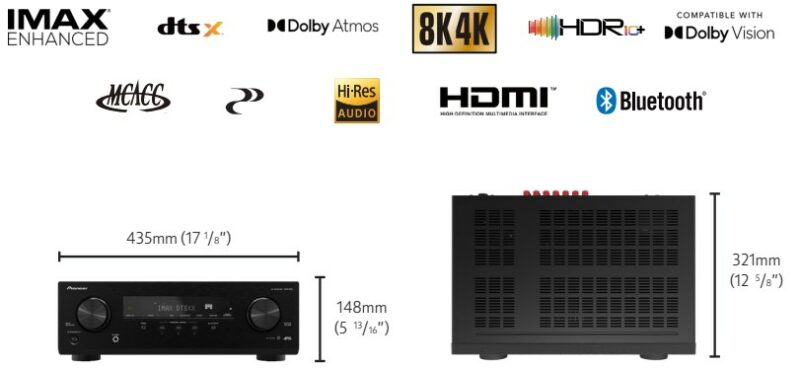 Pioneer VSX-835D Sintoamplificatore AV