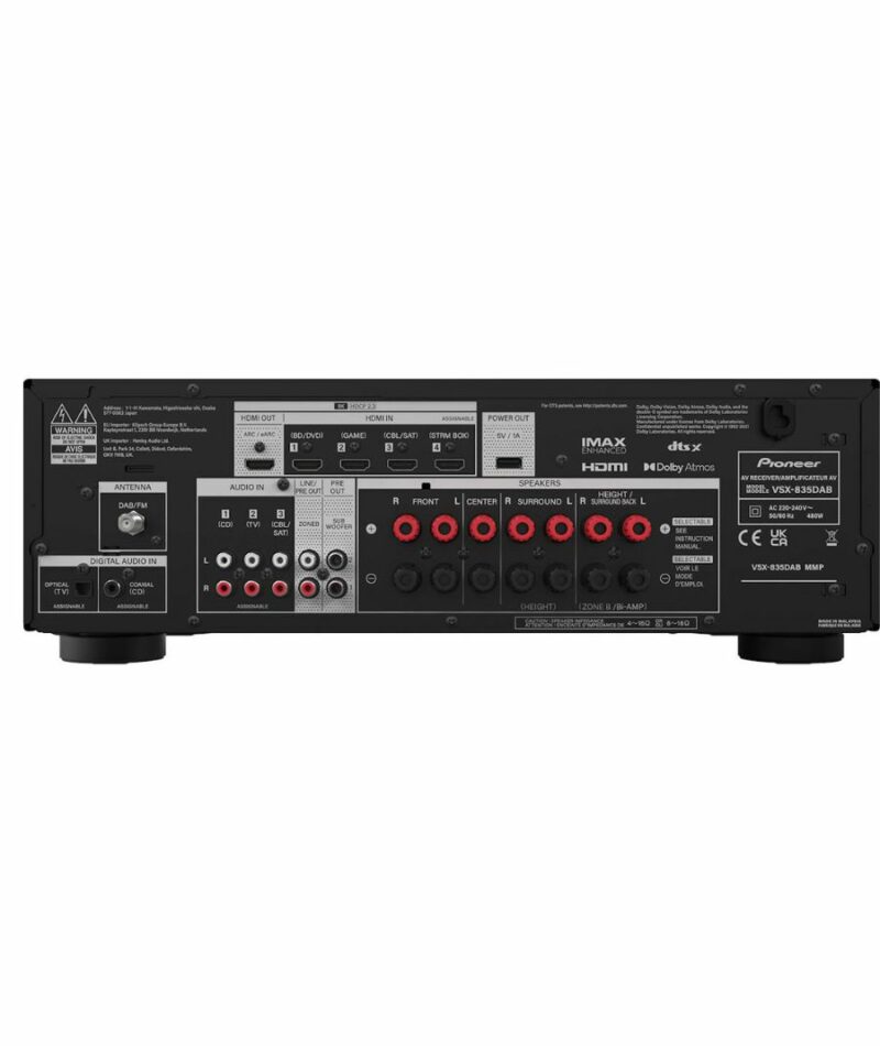 Pioneer VSX-835D Sintoamplificatore AV