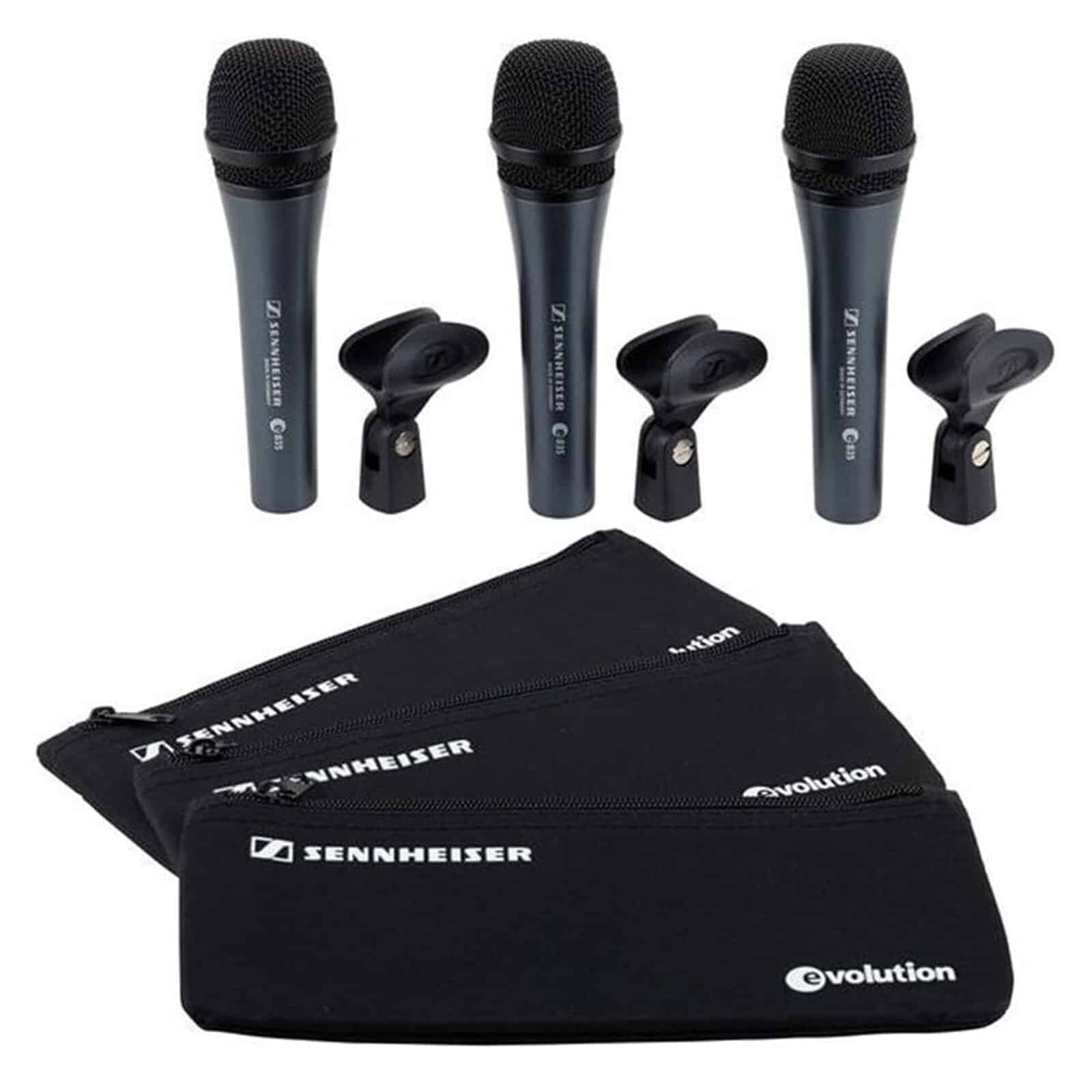 Sennheiser e835 3pack Microfono