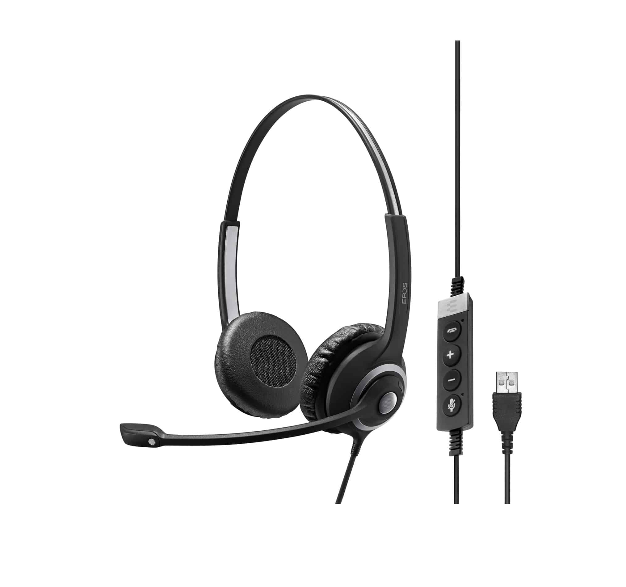 BENEWY Cuffie PC Con Microfono - USB E Jack 3,5mm - Comunicazione Chiara E Comfort