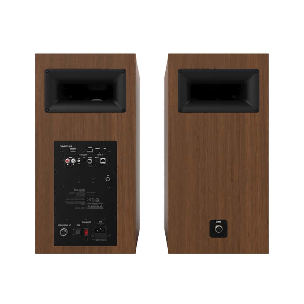 klipsch-the-nines noce rear Klipsch The Nines Casse Attive