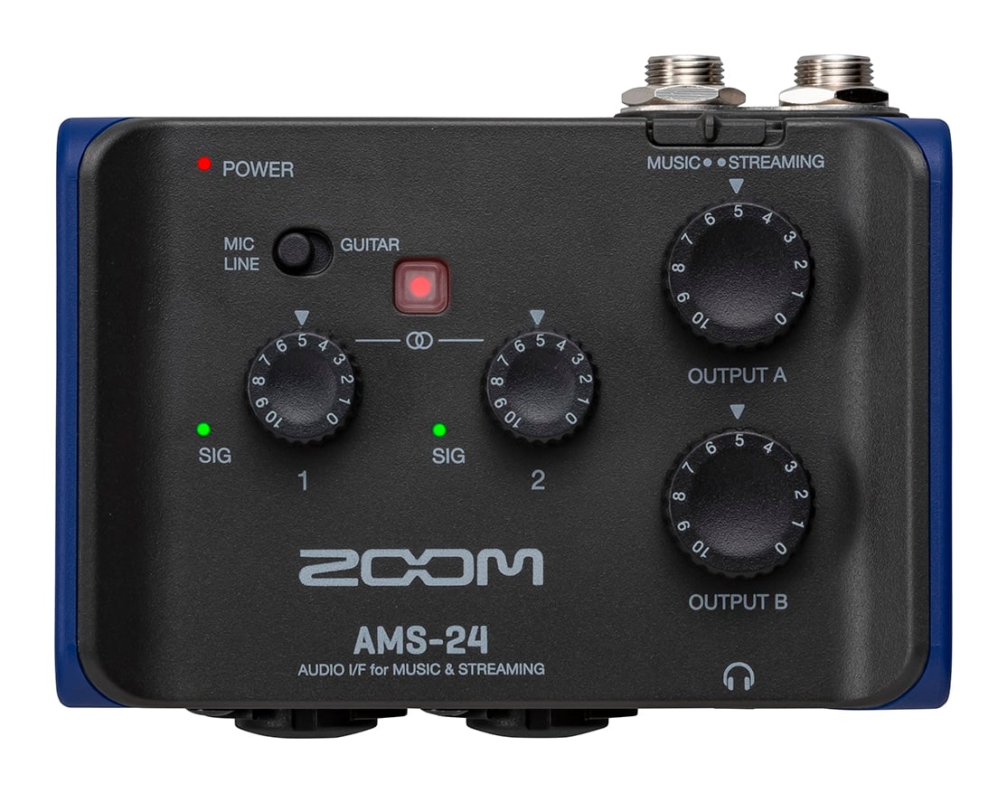 Zoom AMS-24 Interfaccia audio