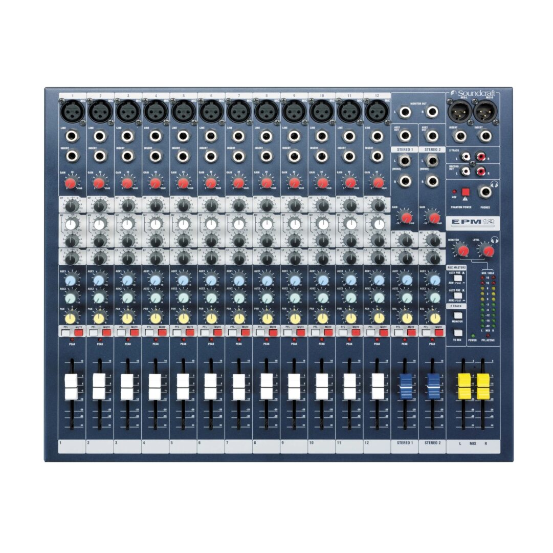 Soundcraft EPM12 mixer 12 canali