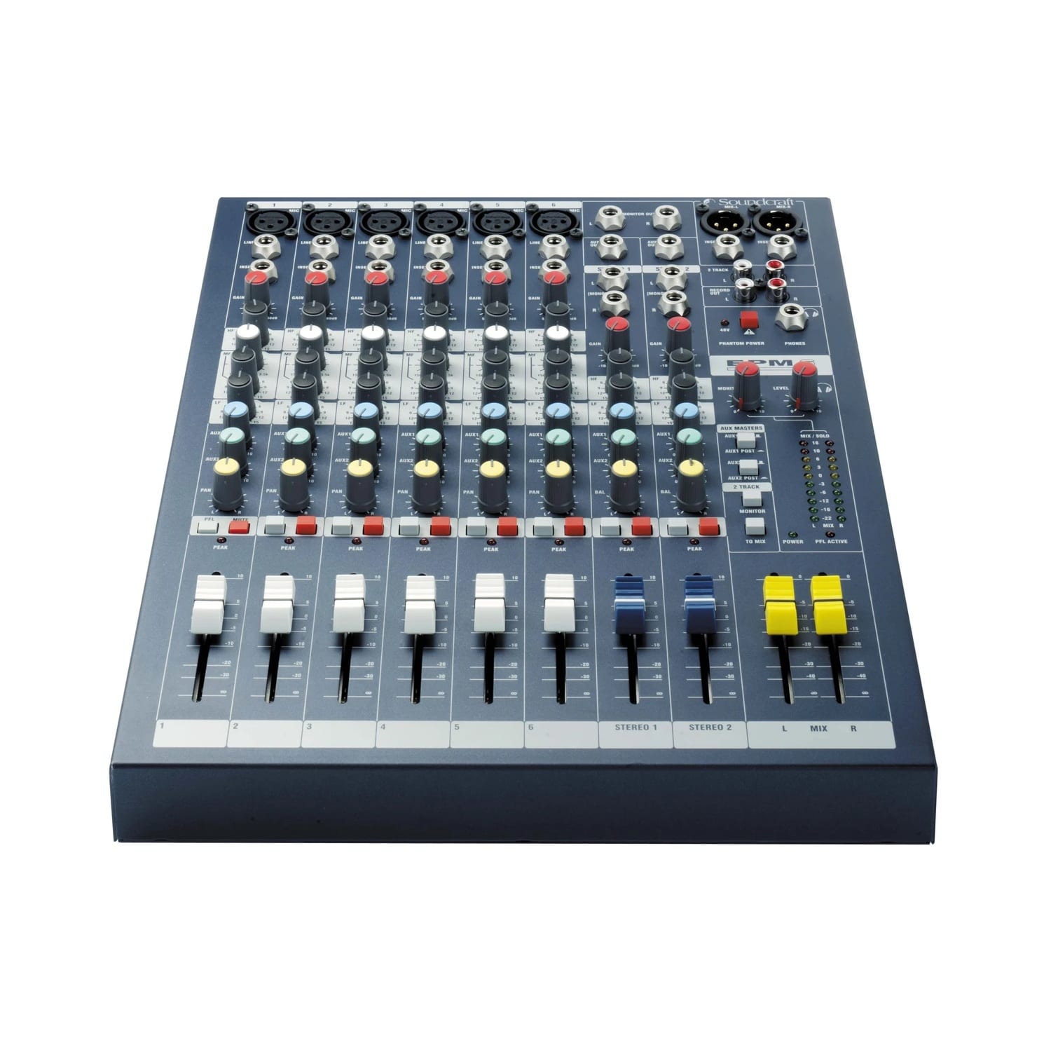 Soundcraft EPM6 mixer 6 canali
