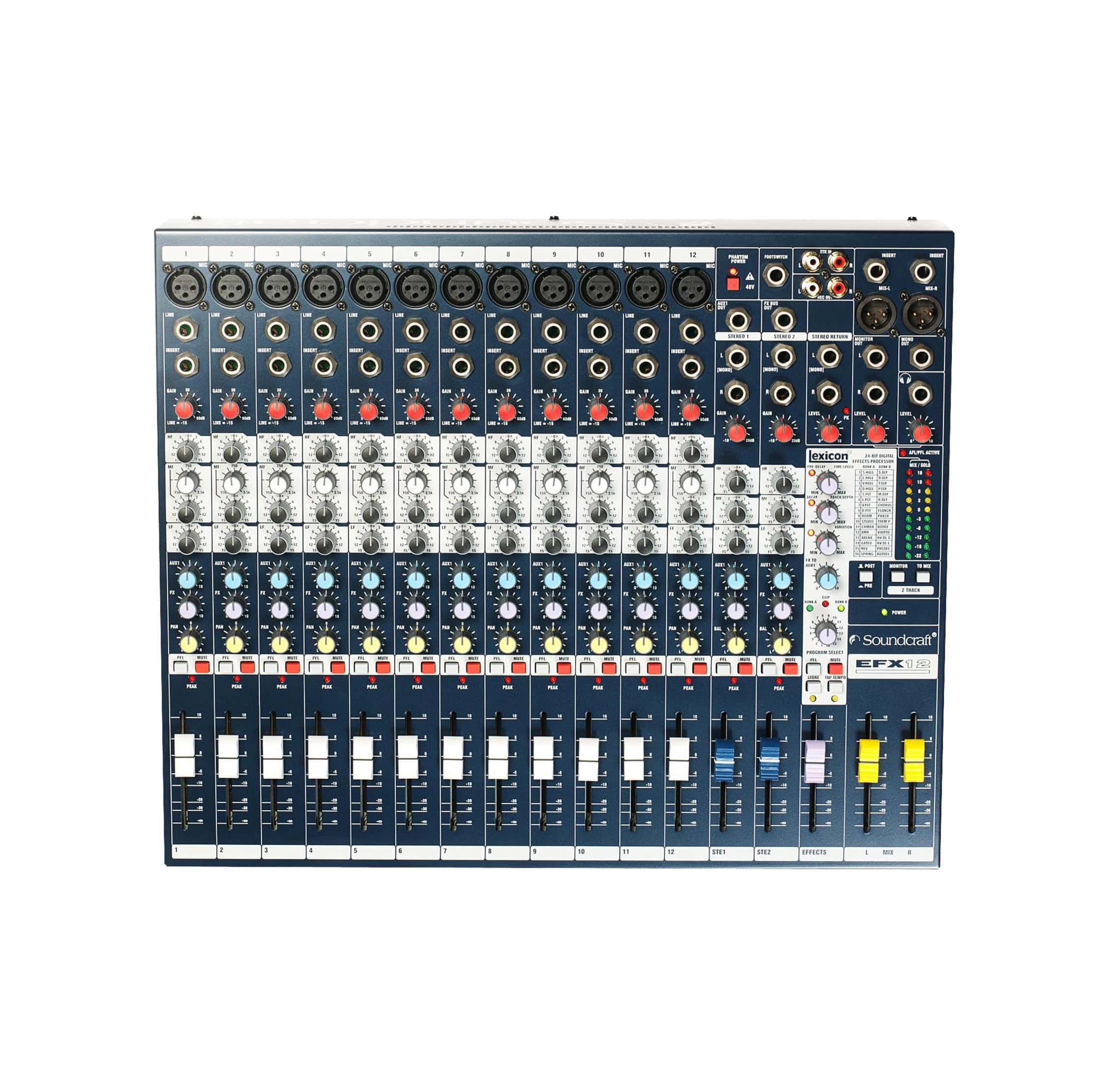 Soundcraft EFX12 Mixer 12 canali