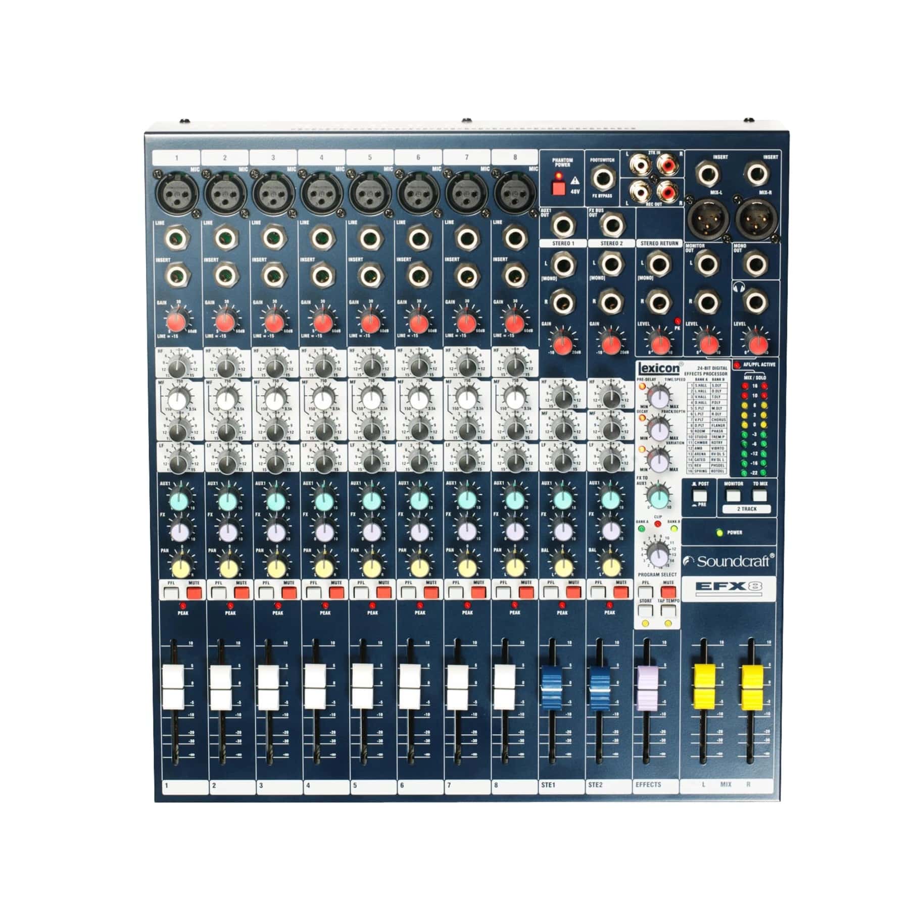 Soundcraft EFX8 Mixer 8 canali