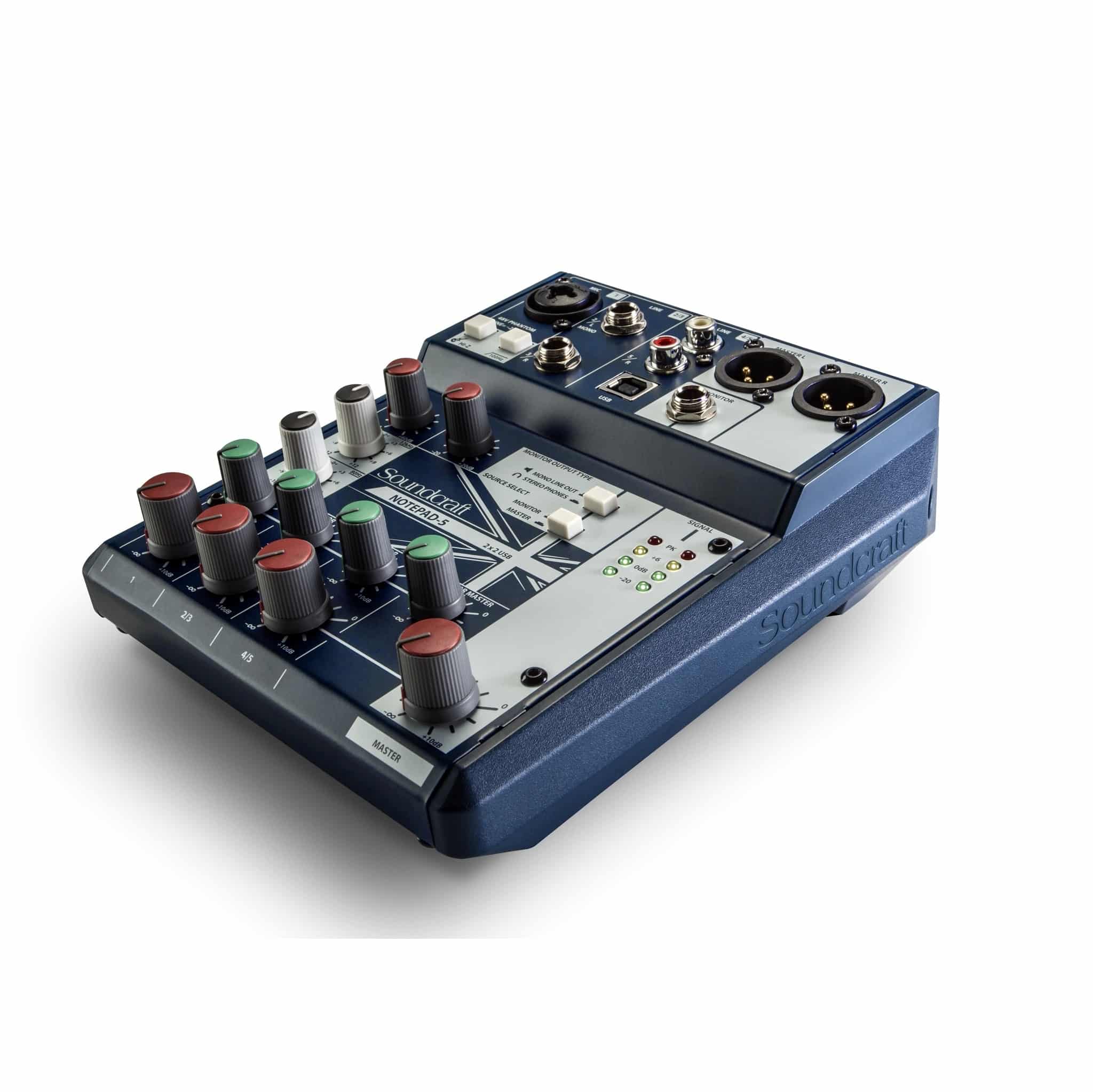 Soundcraft Notepad-5 Mixer e interfaccia