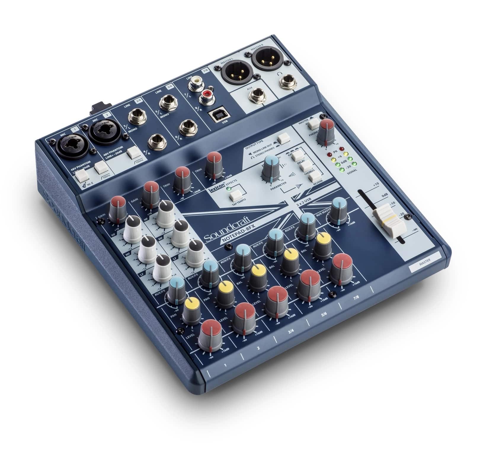 Soundcraft Notepad-8FX mixer 8 canali