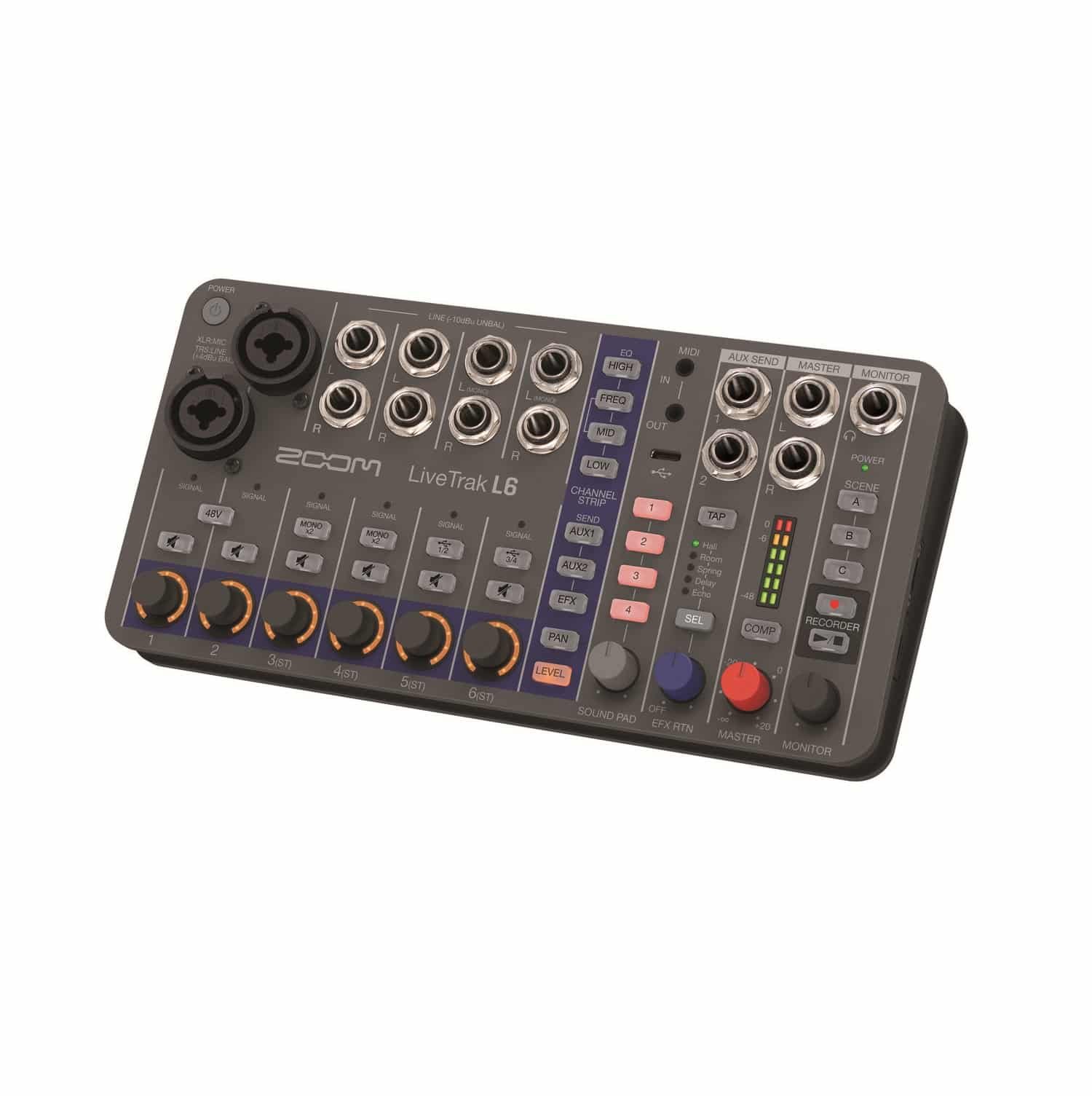 ZOOM LiveTrak L6 オーディオインターフェース LiveTrak L6 | ZOOM