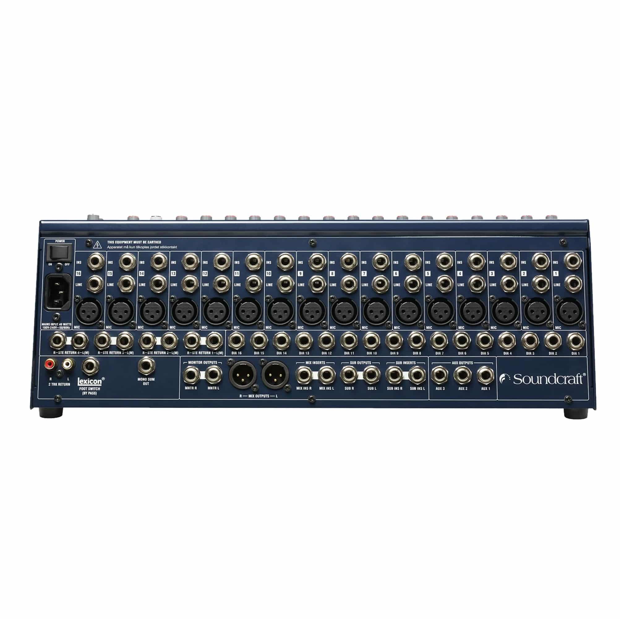 Soundcraft FX16ii Mixer audio