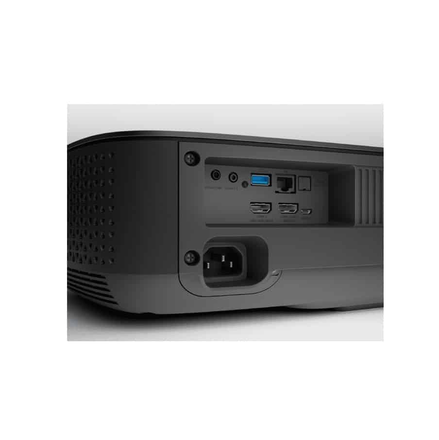 Hisense-pl1SE rear Hisense PL1SE Videoproiettore Laser