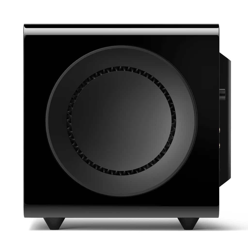 KEF-KC92-still-side black KEF KC92 subwoofer attivo