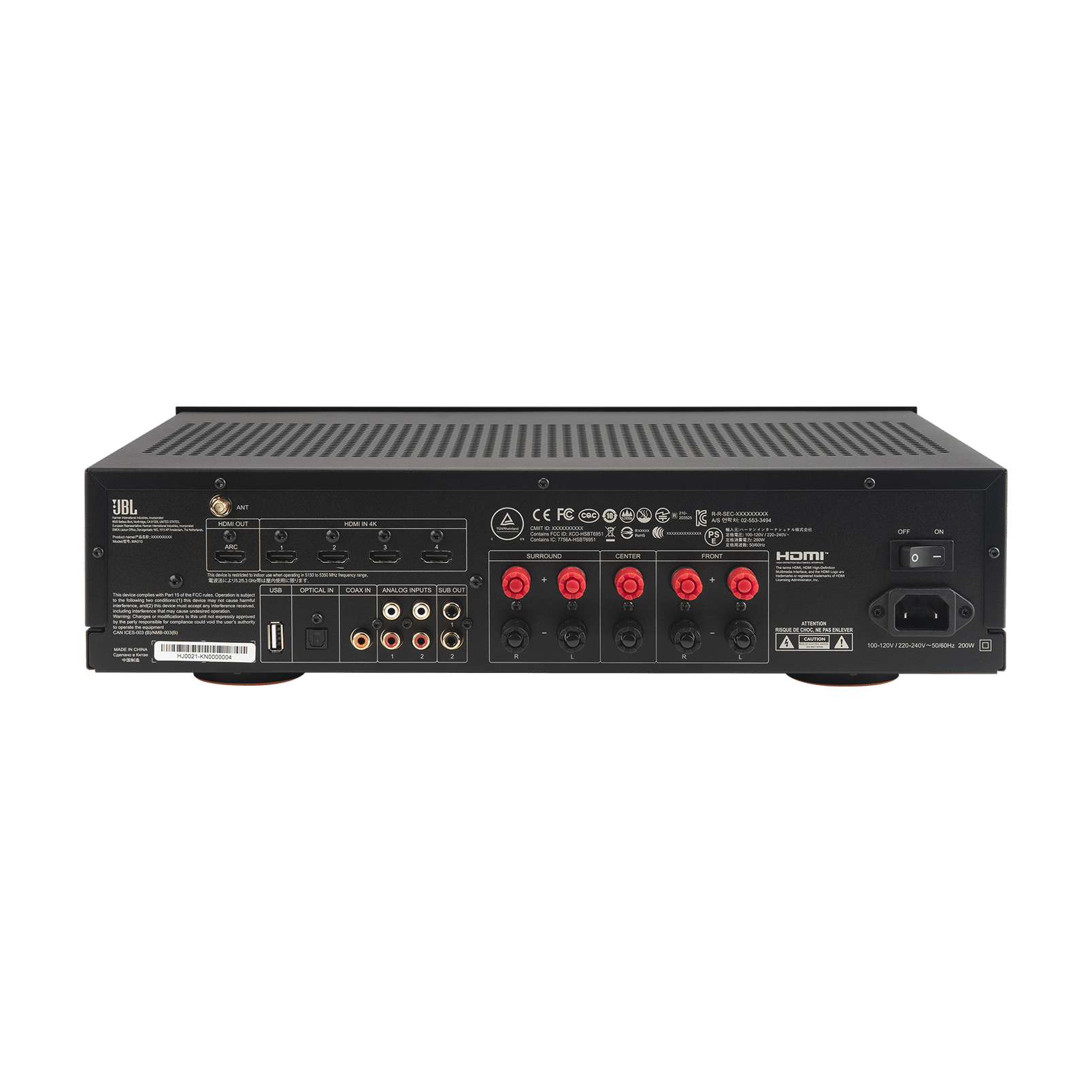 JBL MA310 nero