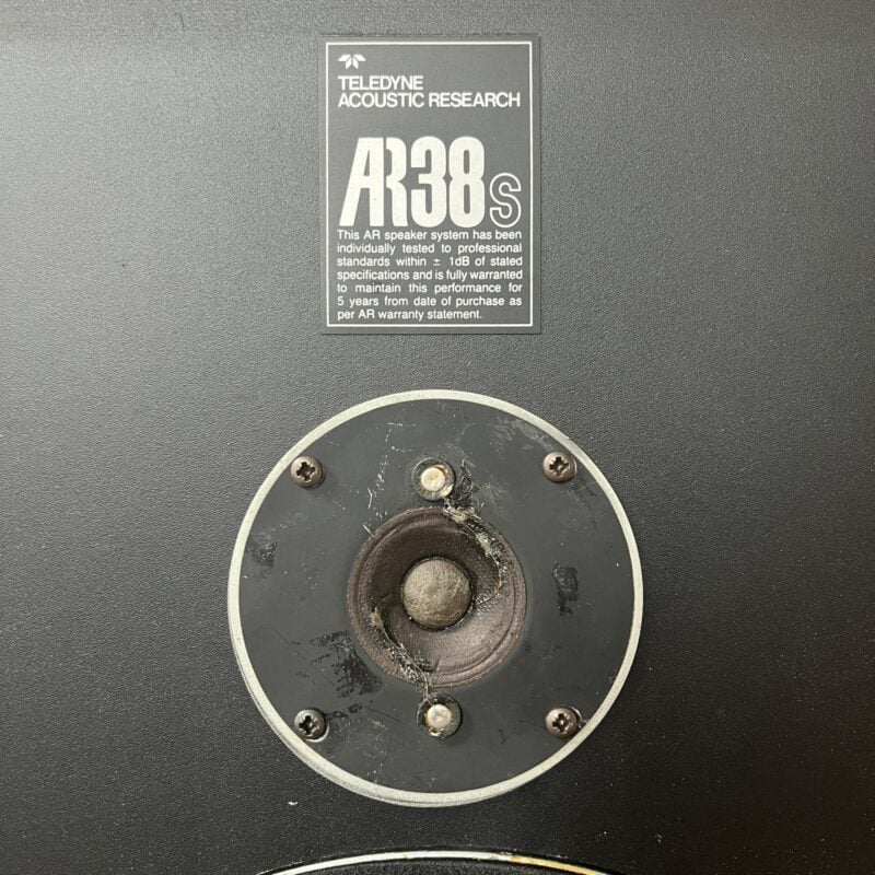 acoustic research ar38s