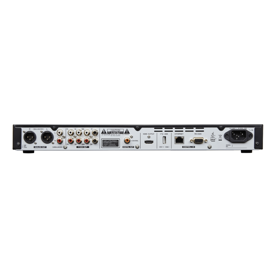 Tascam BD-MP1MKII rear Tascam BD-MP1MKII