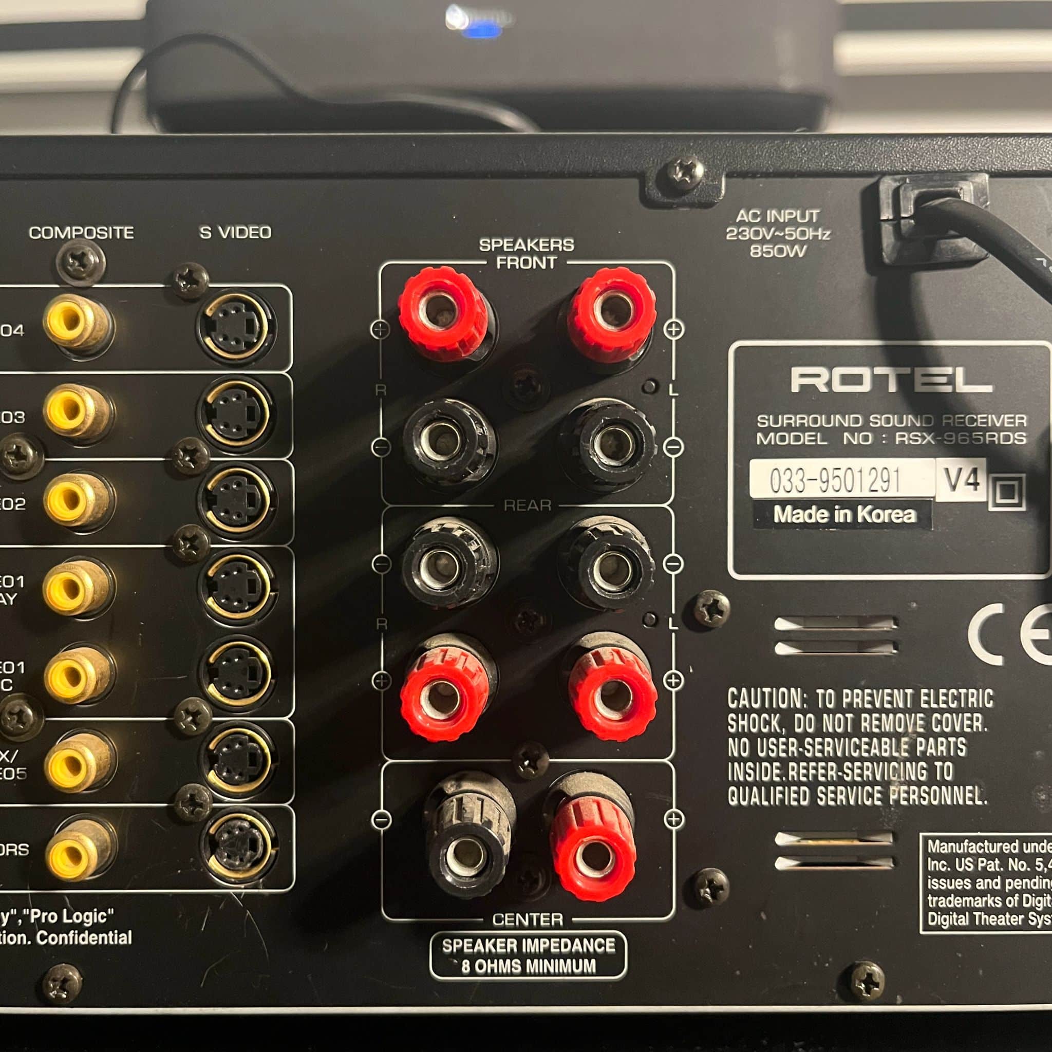 Rotel RSX-965RDS Rotel RSX-965RDS