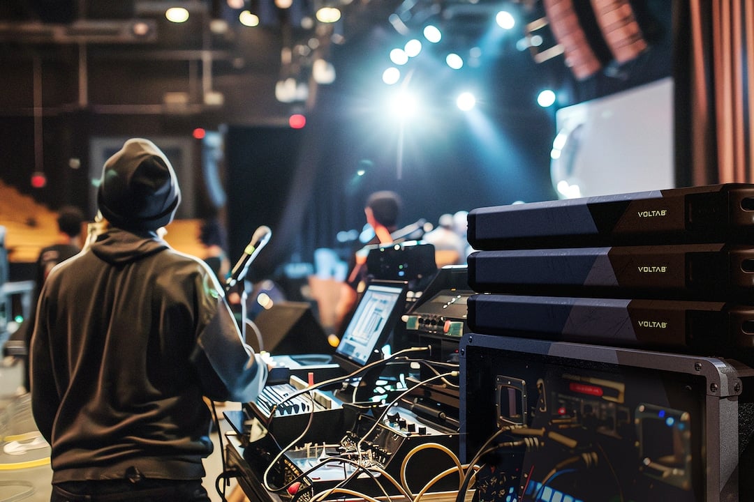 Power station per eventi live e dj