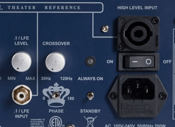 rel acoustics subwoofer